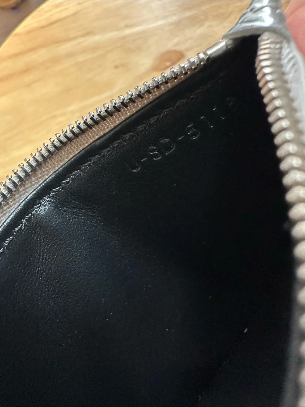 Celine Zipped Compact Card Holder